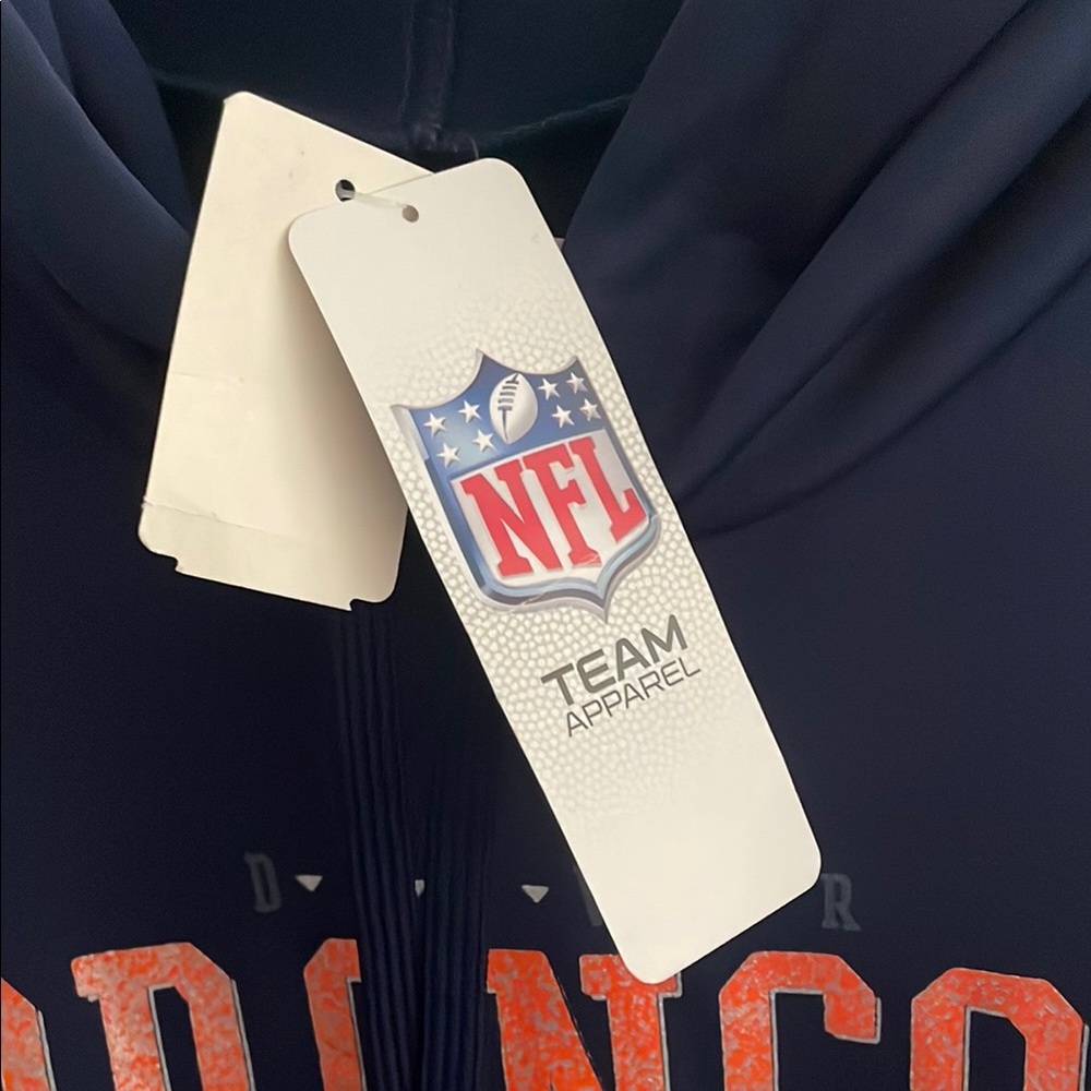 Broncos Navy Hoodie - Picture 2 of 6